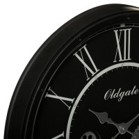 Nástenné hodiny Atmosphera Loann 9408 D76cm, čierna